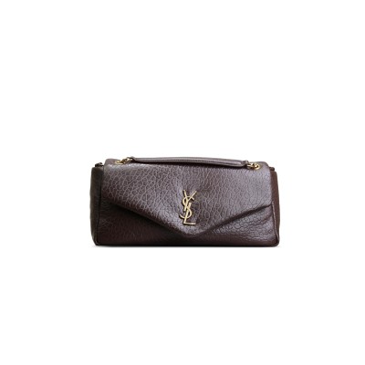 YSL CALYPSO MEDIUM IN GRAINED LAMBSKIN 800916AACYT6988 (30*15*7.5cm)